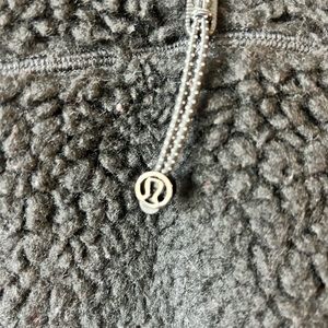 Crop, Sherpa, black, lululemon , scuba oversized fleece funnel neck, half zip